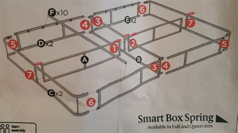 zinus assembly instructions 9 inch metal box spring|zinus metal box spring instructions.